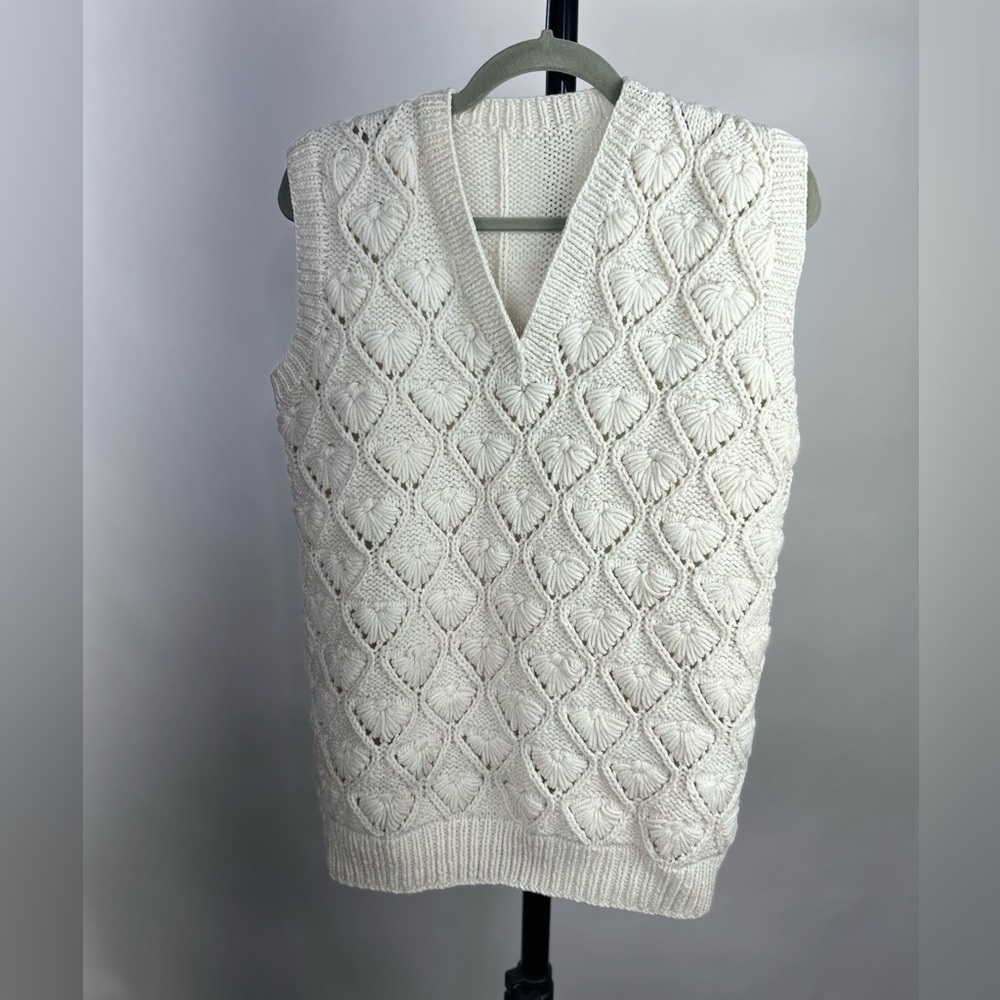 Vintage Style Knit Vest